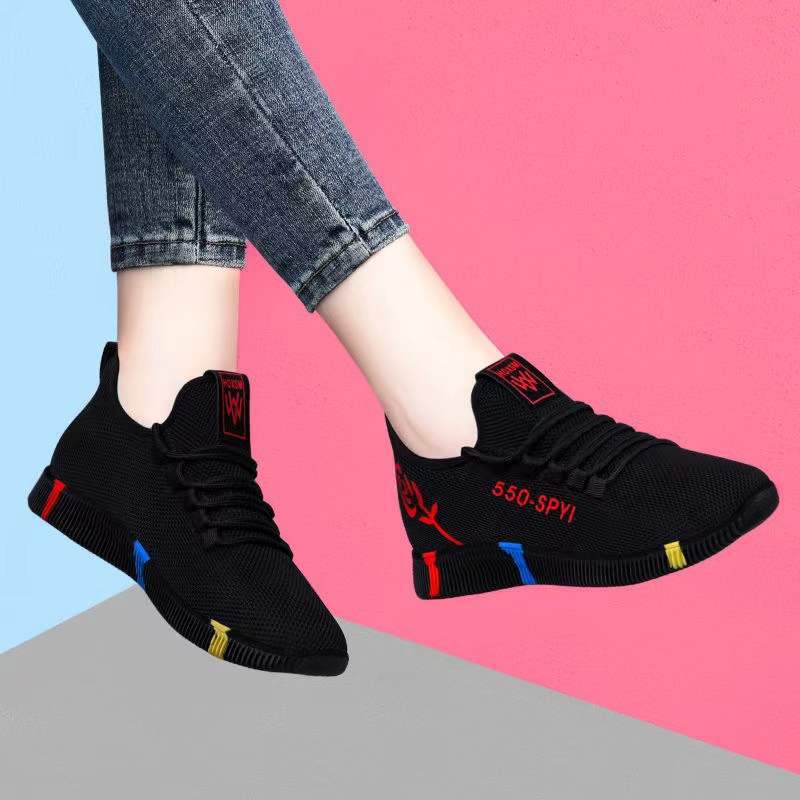 Women's Summer White Female Korean Running Trendy Women's Shoes