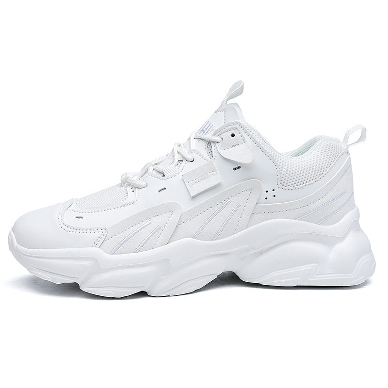 Men's Dad Summer Breathable Trendy Black Men's Sports Shoes
