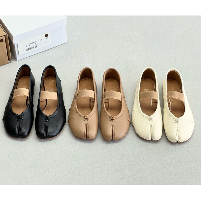 Women's Mid Tabi High Pumps Full Shallow Heels