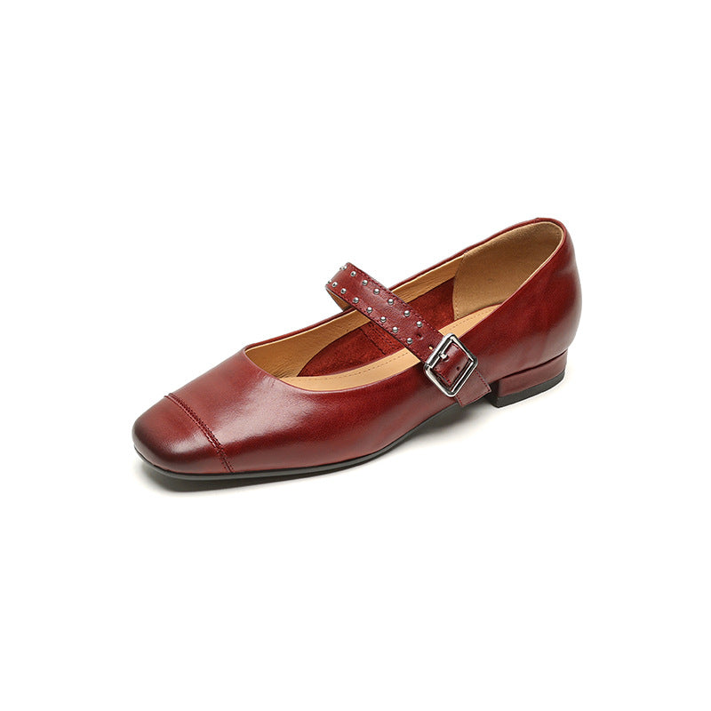 Women's With Mary Jane Retro Chunky Classy Women's Fashion Shoes