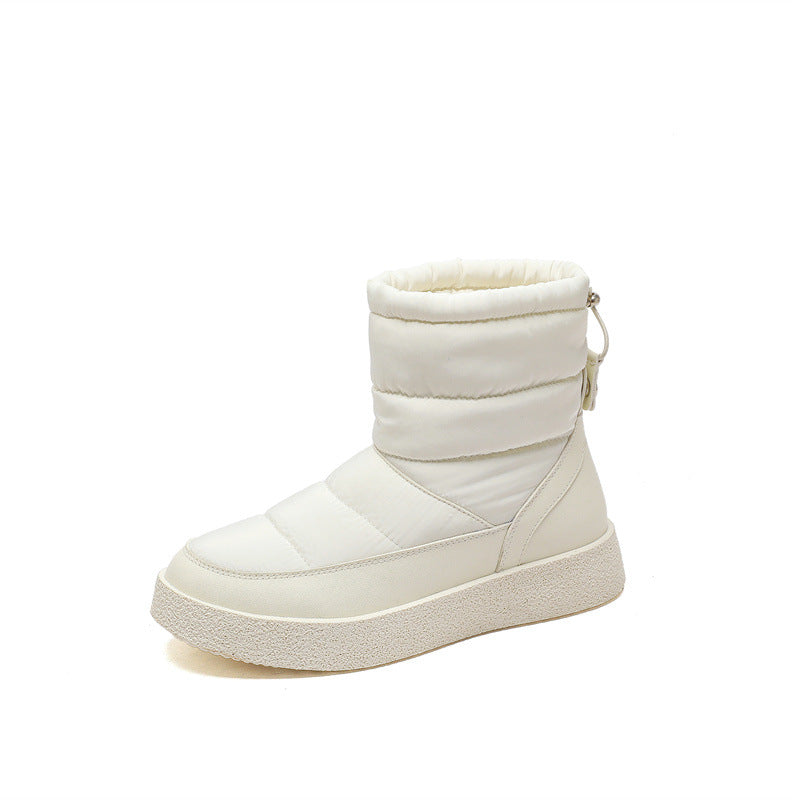Women's Winter Waterproof Outdoor Fashionable Warm Bread Snow Boots