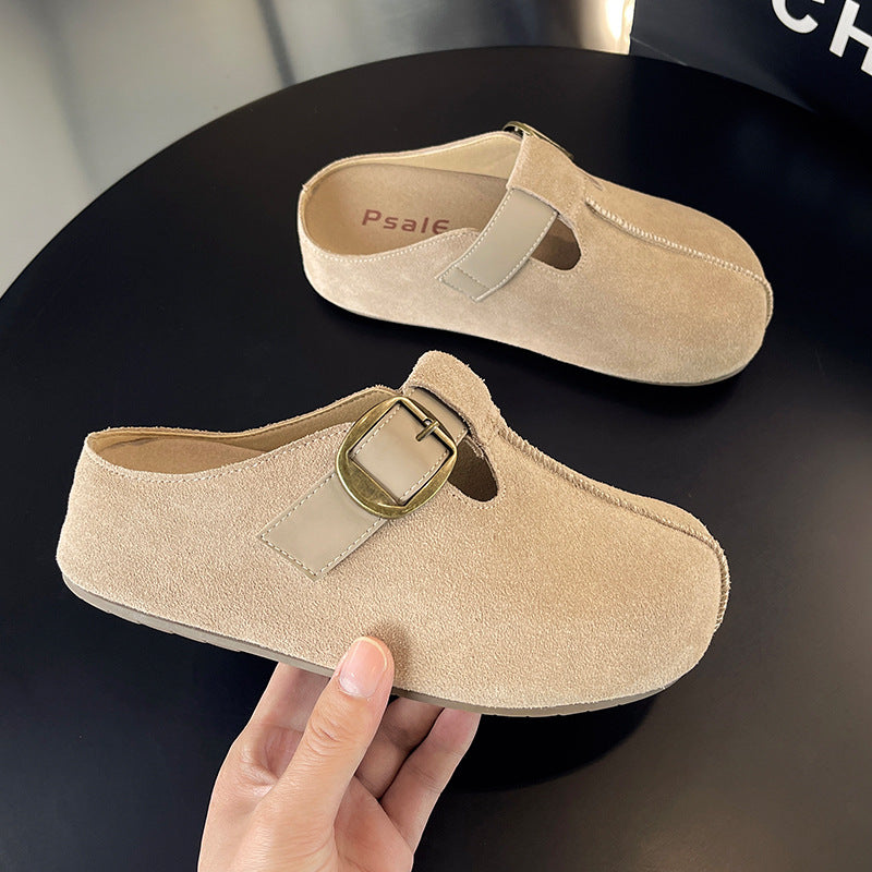 Women's Genuine Elevator Half Super Soft Thick Bottom For Outdoors Women's Casual Shoes