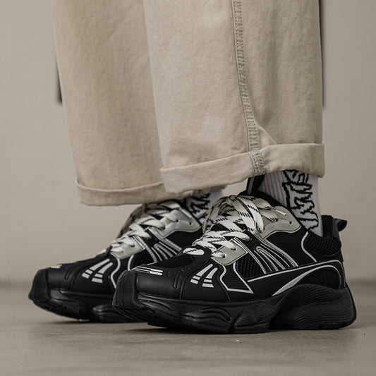 Women's & Men's Dad Summer Breathable Mesh Height Increasing Sneakers