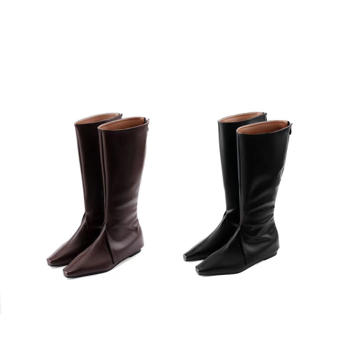 Women's Head Autumn Korean Style Slimming High Boots