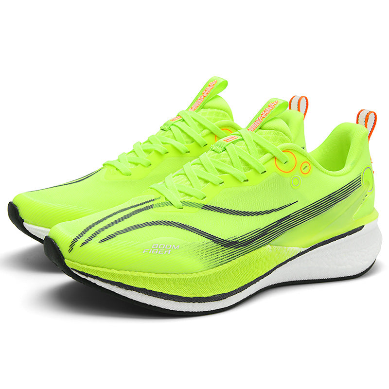Women's & Men's Test Running Shock Absorption Professional Racing Sneakers
