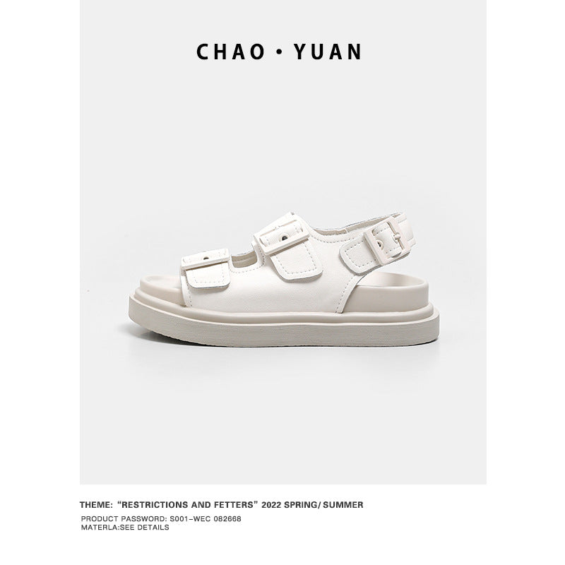 Women's Super Yuan Autumn Flat Sports Beach Sandals