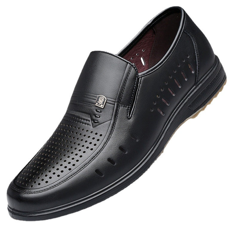 Men's Summer Dress Round Business Breathable Korean Sandals