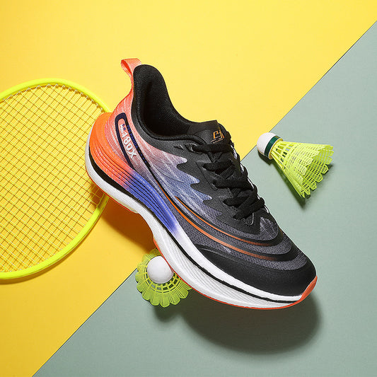 Fashionable Cushion Damping Running Breathable Couple Sneakers
