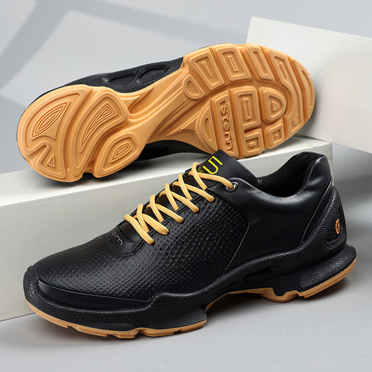 Women's & Men's Top Layer Cowhide Breathable Lightweight Exercise Week Men's Sports Shoes