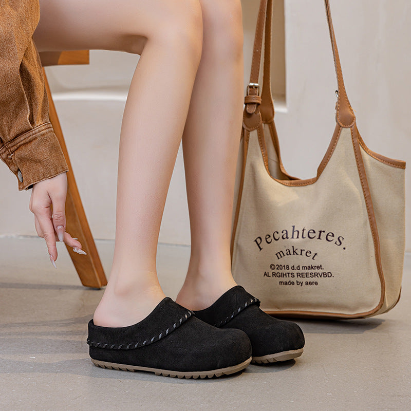 Women's Toe Half For Spring Slip-on Lofter Slippers
