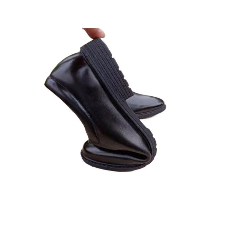 Men's Dress Black First Layer Cowhide Men's Business Leather Shoes