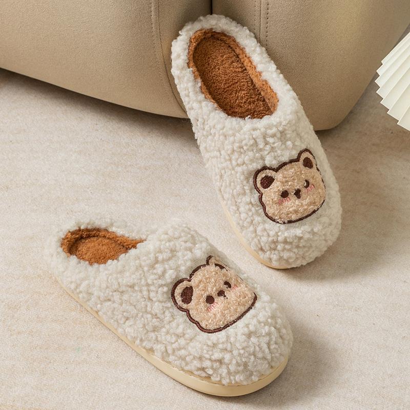 Women's Cotton Indoor Home Thick Bottom Warm Outer Women's Shoes