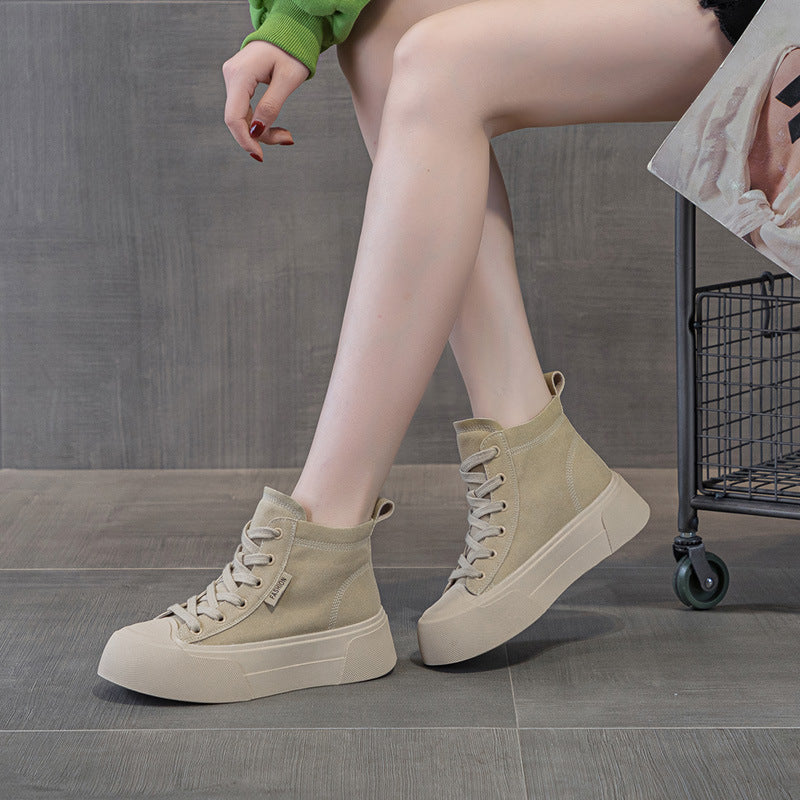 Women's Autumn Creative Thick Bottom Minority Fashion Casual Shoes