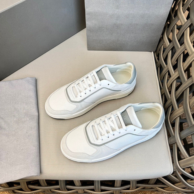 Men's Leisure Breathable Sports Color Matching Fashion Men's Board Shoes