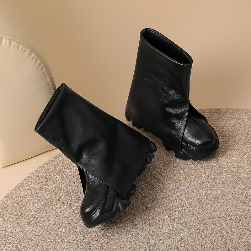 Height Increasing Insole Black Middle Small British Boots