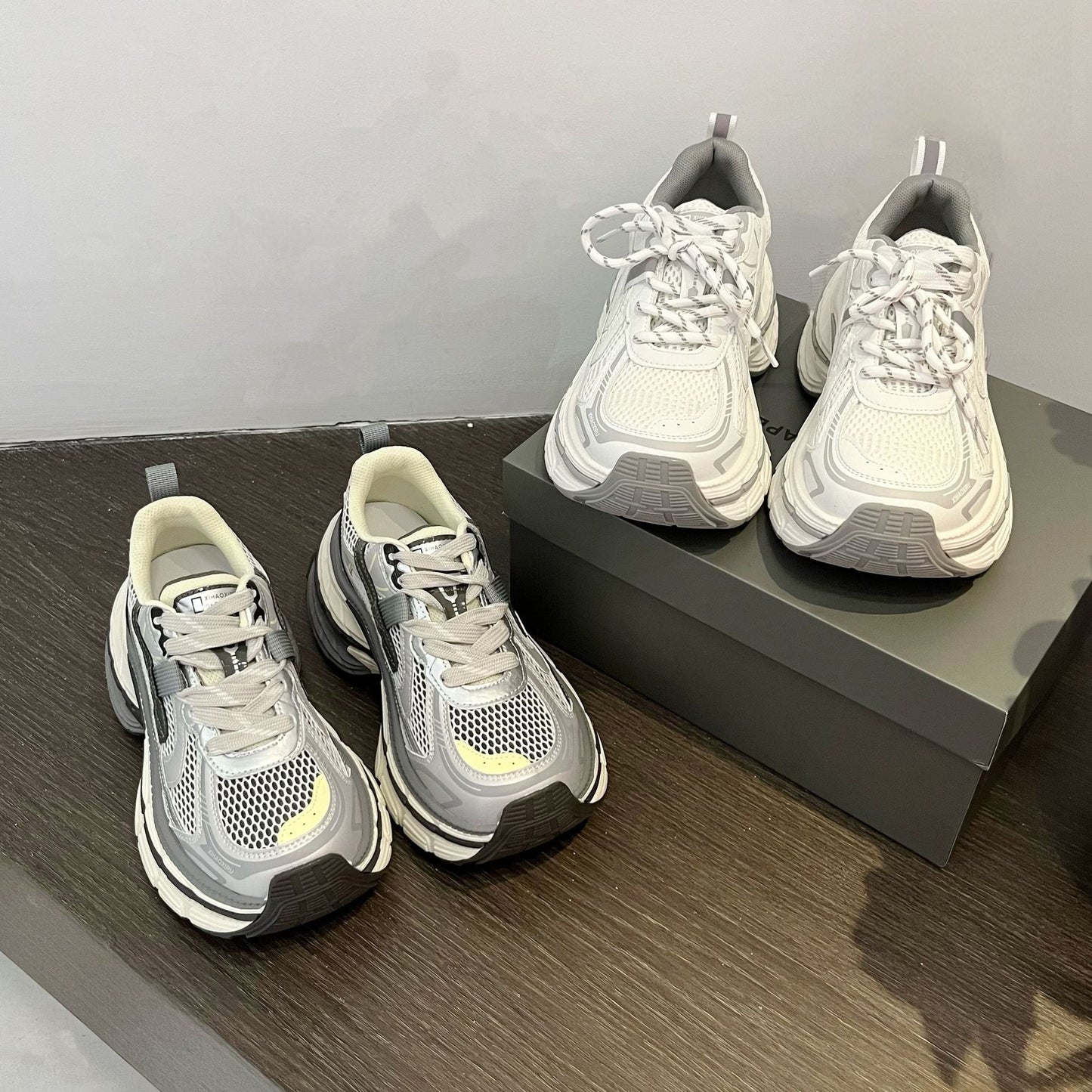 Women's Thick Bottom Lightweight Dad Spring Soft Women's Sports Shoes