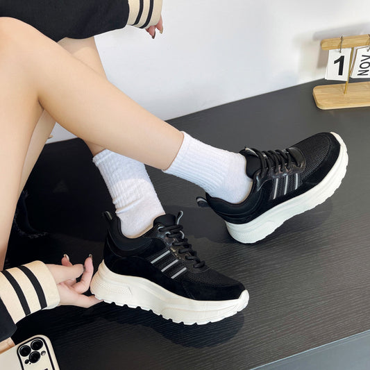 Women's Insole Dad Platform Breathable Lightweight Sports Casual Shoes