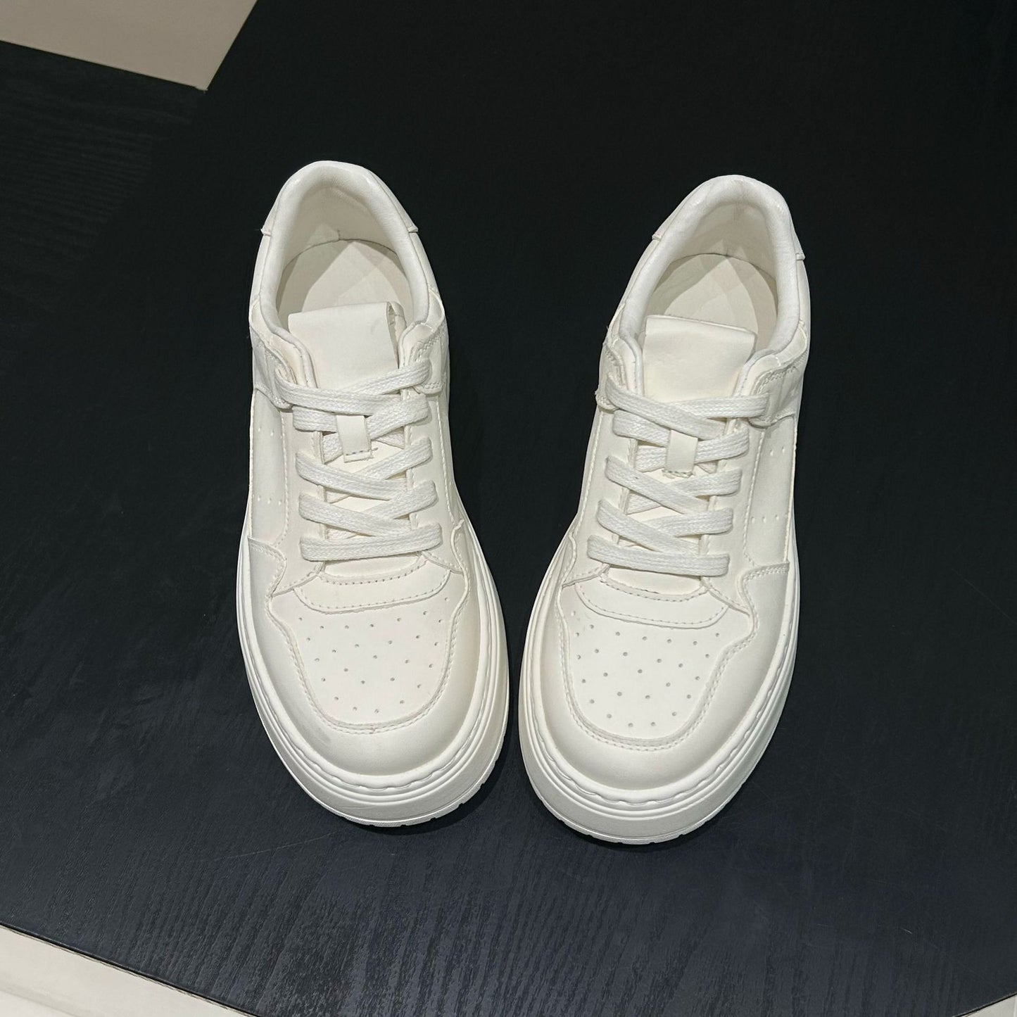 Women's Platform Spring Lightweight Height Increasing Skinny Retro Women's Board Shoes
