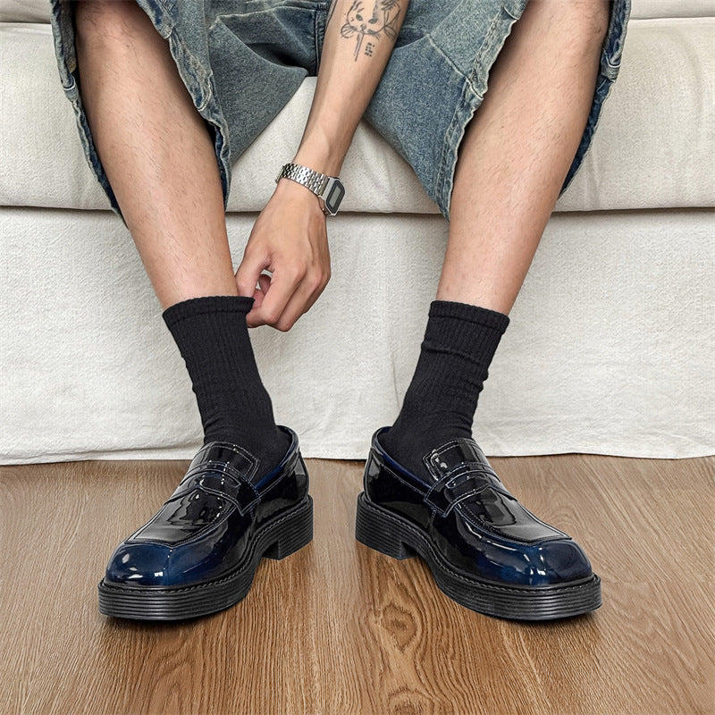 Men's Penny Business Formal Wear Square Toe Men's Casual Shoes