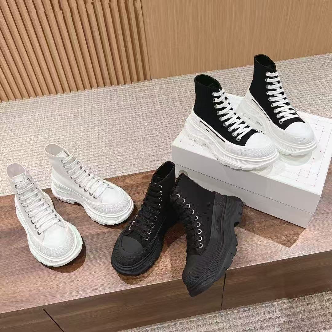 Women's Mcqueen For Height Increasing Insole Versatile Platform Couple Dad Women's Casual Shoes