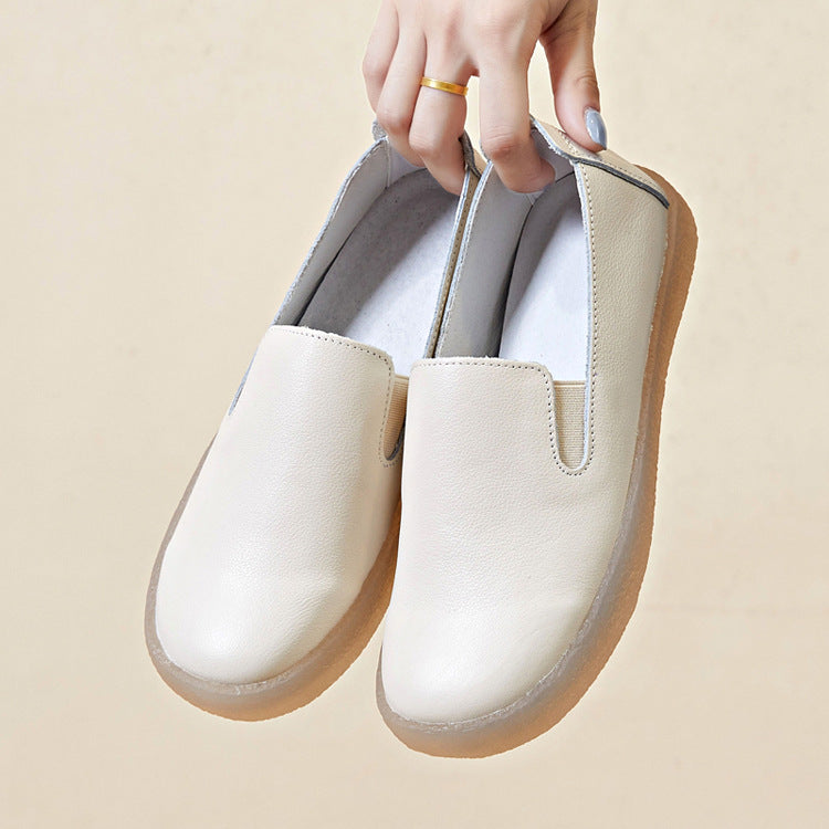 Women's Autumn First Layer Cowhide Outsole Soft Women's Shoes