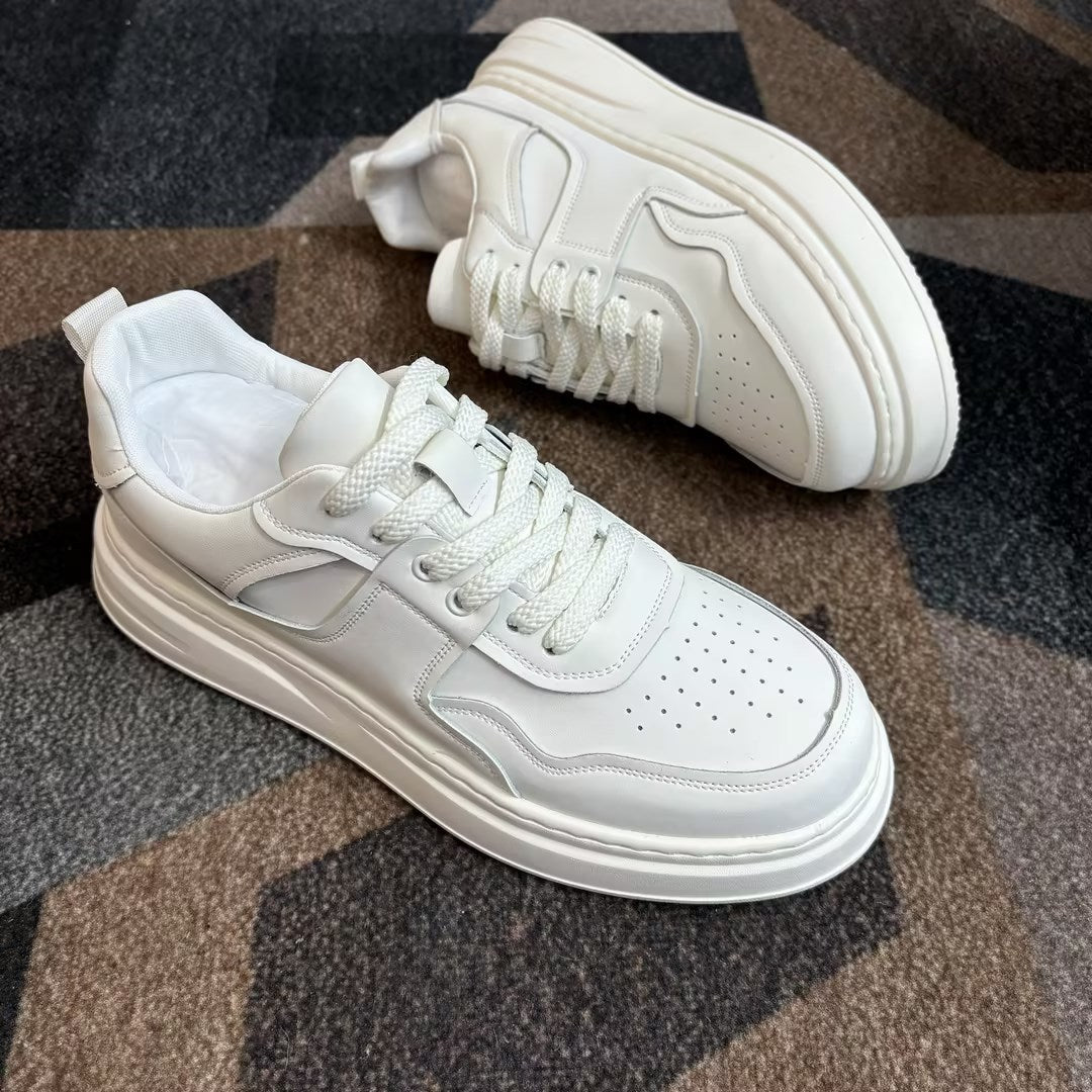 Men's Wind Stylish Plus Size Male Genuine Men's Board Shoes