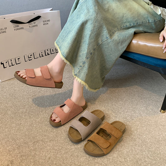 Women's Retro Summer Outdoor Beach Fat Feet Sandals