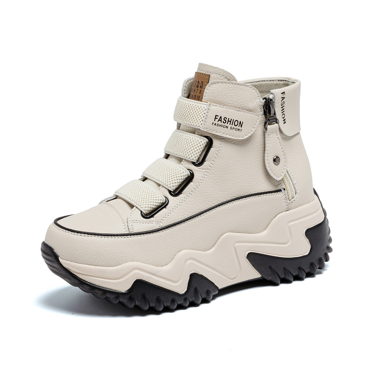 Women's Increasing Insole Authentic Clunky Korean Style Thick Bottom Platform Leisure Sneakers
