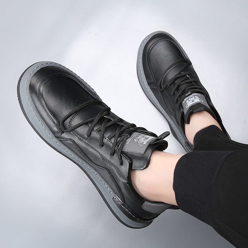 Men's Spring Head Tilt Clown Tide Soft Breathable Men's Shoes