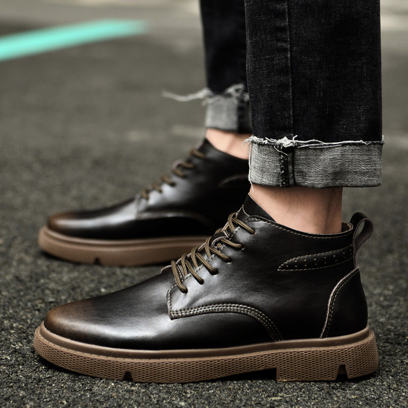 Men's British Plus Veet Winter Insulated Height Casual Shoes