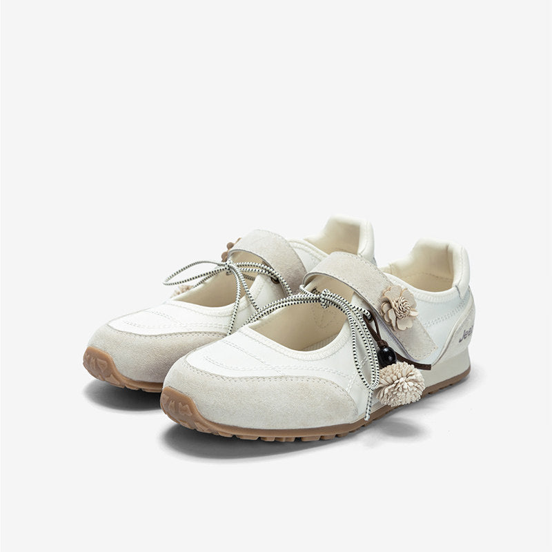 Women's Mary Jane Soft Bottom Comfortable German Training Ballet Casual Shoes