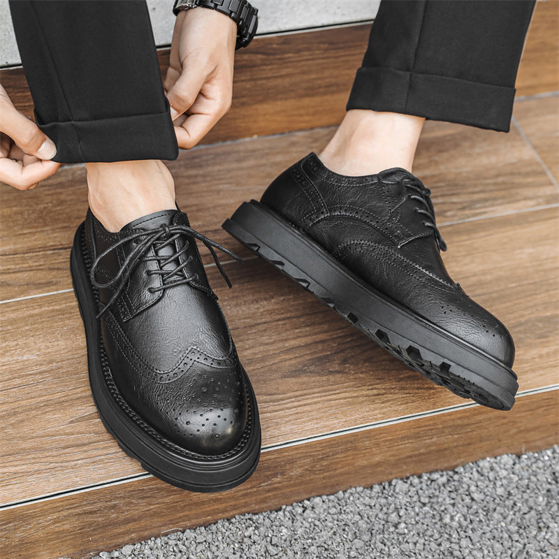 Men's Summer Trendy Business Formal Fashion Leather Shoes