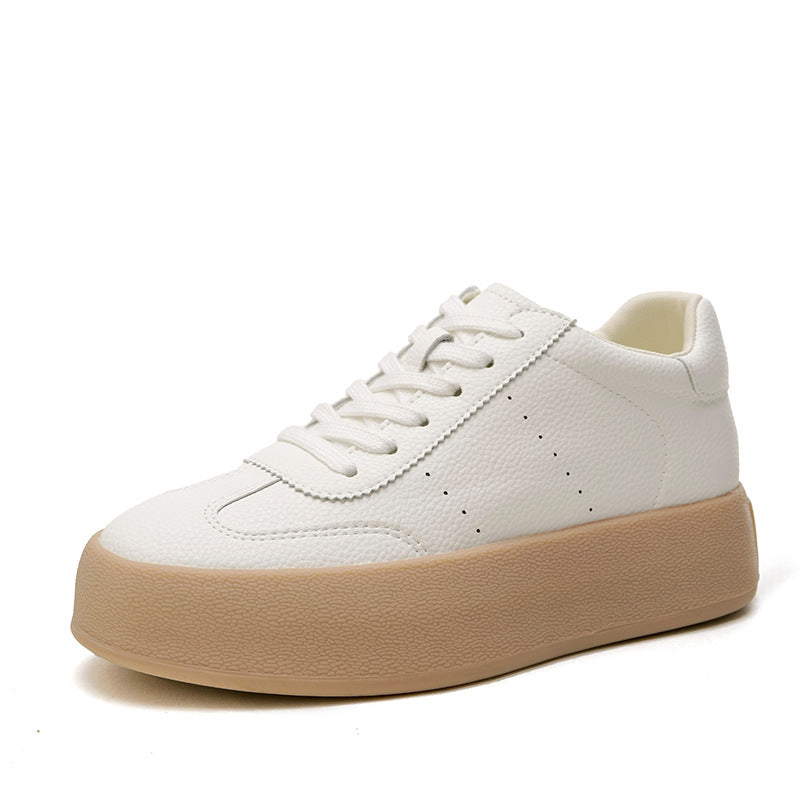 Women's Platform White Autumn German Training Simple Women's Casual Shoes