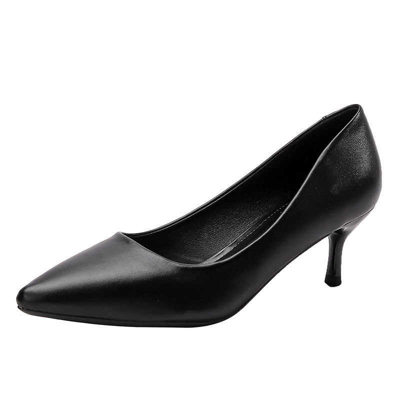 Women's Sexy French Style Not Tired High Stiletto Low-cut Women's Fashion Shoes