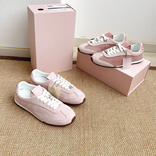 Women's Genuine Flat Bottom Comfort Soft German Training Casual Shoes