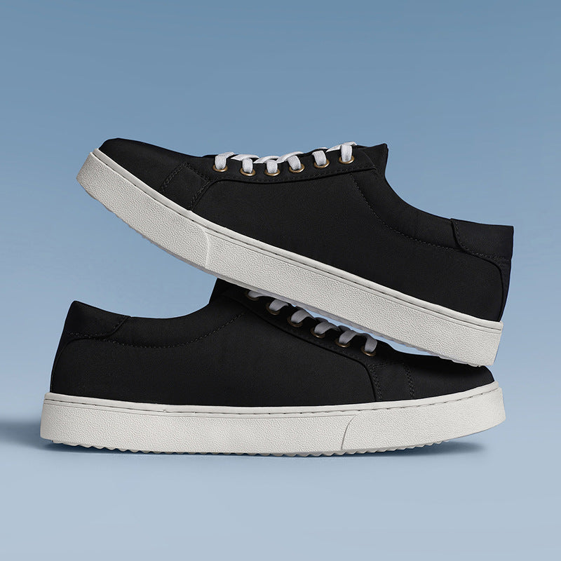 Men's Springtide Flow British Style Polished Soft Sneakers