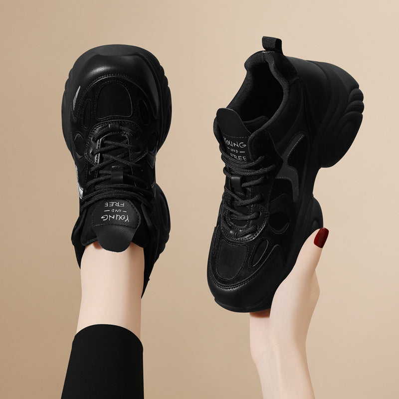 Women's No Supplement For Dad Thick Sole Sneakers