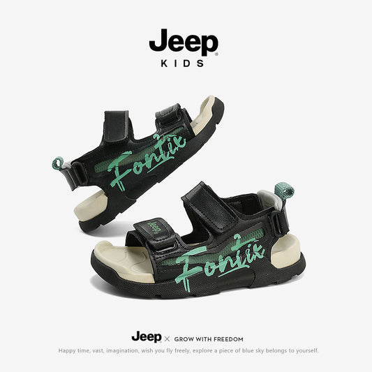 Children's Summer Boys Soft Sole Beach Middle Kid's Sandals