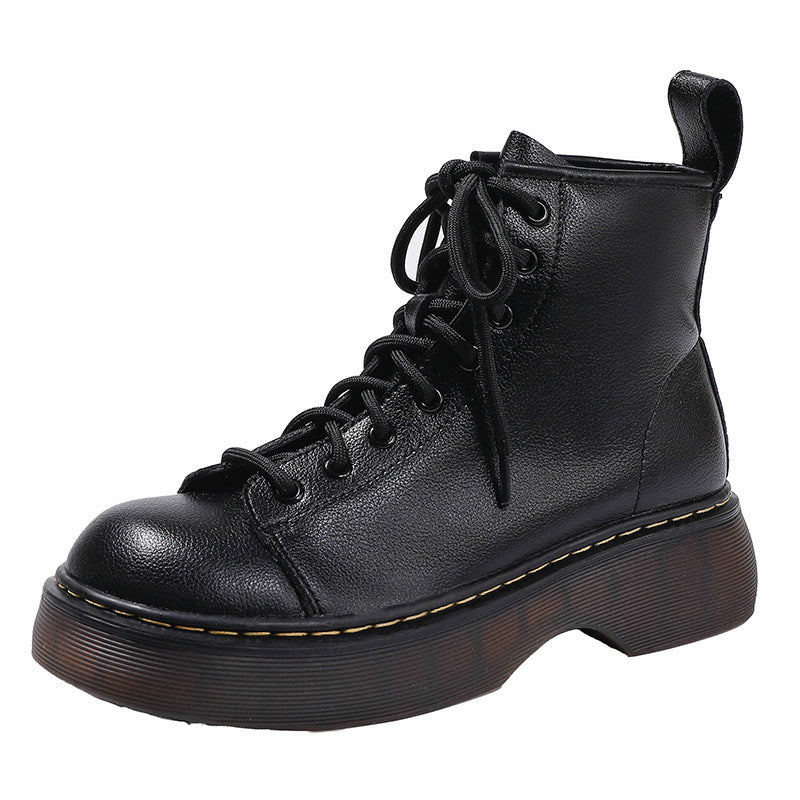 Bottom White Martin Female Winter British Boots