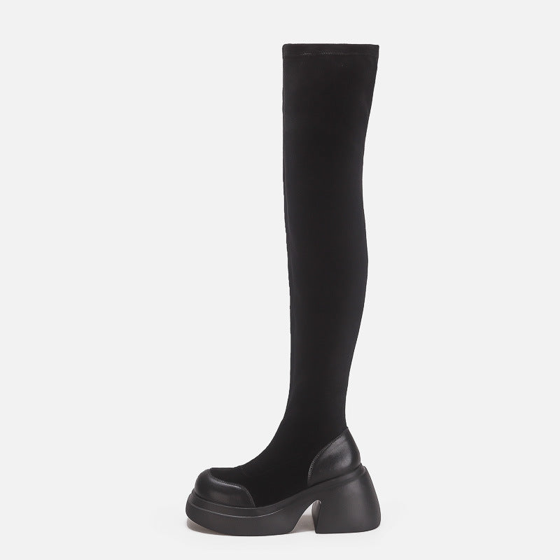 Women's Winter Thick Bottom Elevator Ankle Over The Boots