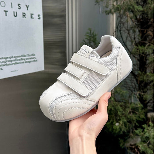 Women's Summer Platform Hidden White German Training Velcro Versatile Casual Shoes