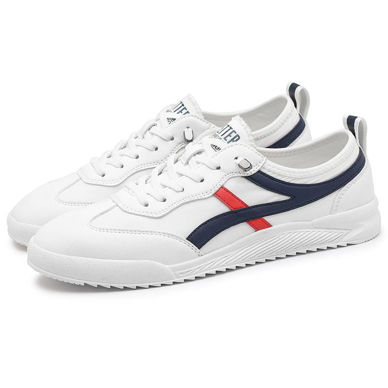 Men's Breathable White Korean Style Trendy Boys Men's Board Shoes
