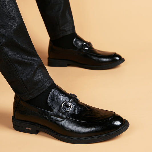 Men's Four British One Pedal Breathable Trendy Korean Style Men's Shoes