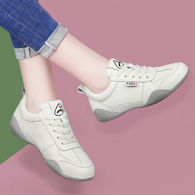 Women's Genuine Versatile White Hollow Mesh Surface Casual Shoes