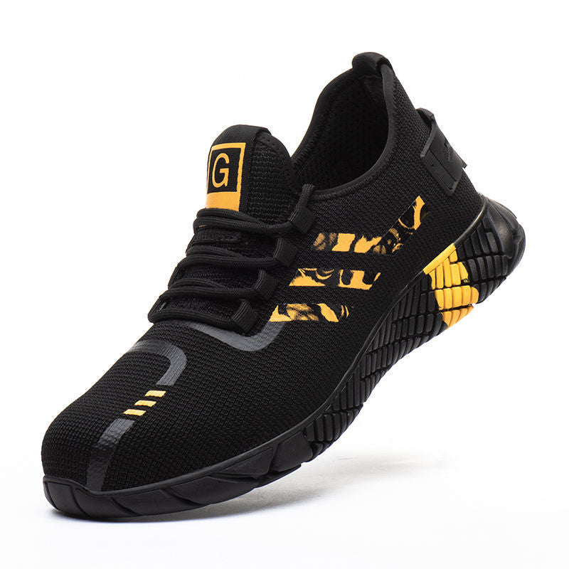 Men's Toe Cap Comfortable Soft Bottom Increase Building Men's Canvas Shoes