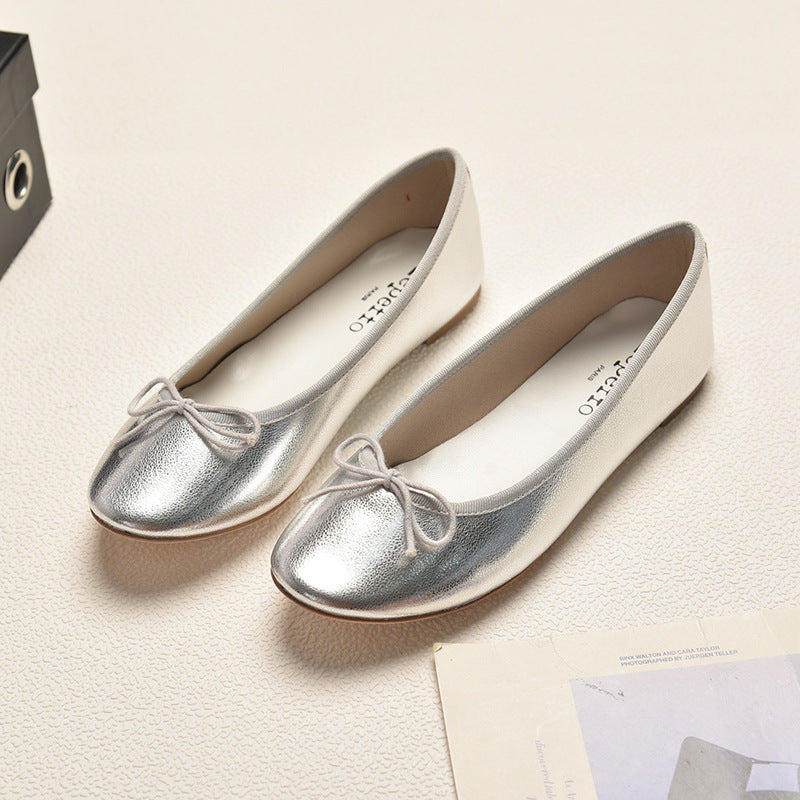 Ballet Flat Bowknot Shallow Mouth Pumps Sneakers