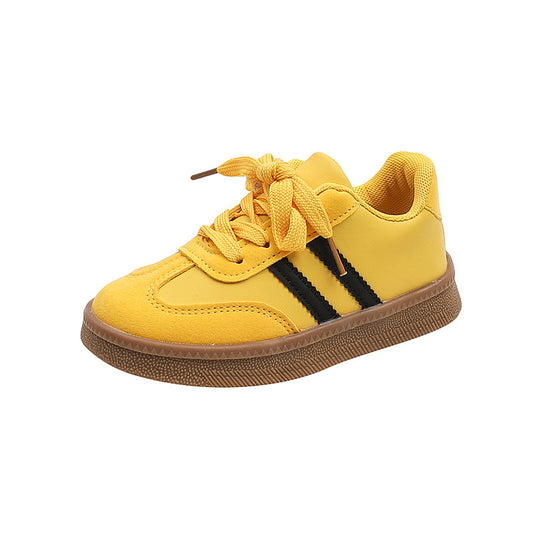 Children's Fashion Korean Style Soft Bottom Moral Sneakers