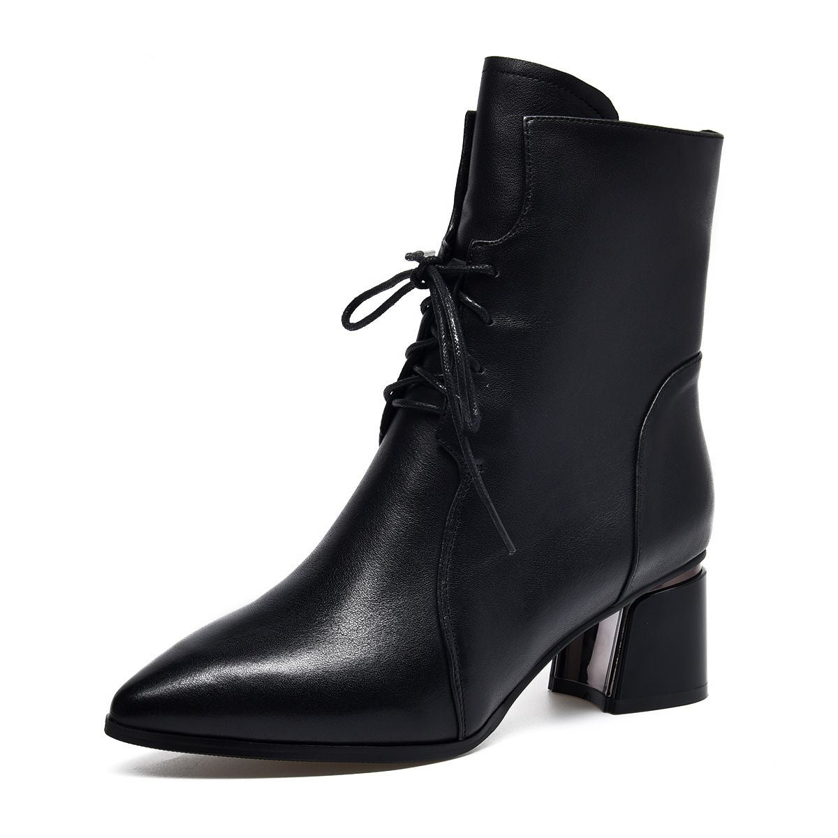 Women's Authentic Martin Autumn Flat Chunky Genuine Boots