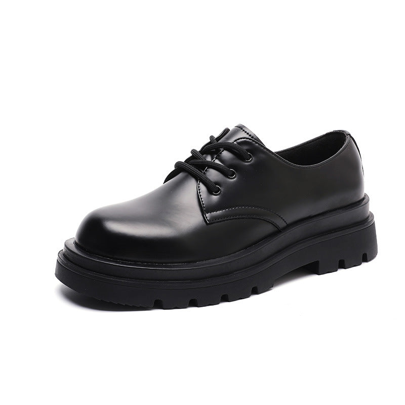 Men's Derby Genuine Martin Simple Platform Extra Men's Shoes