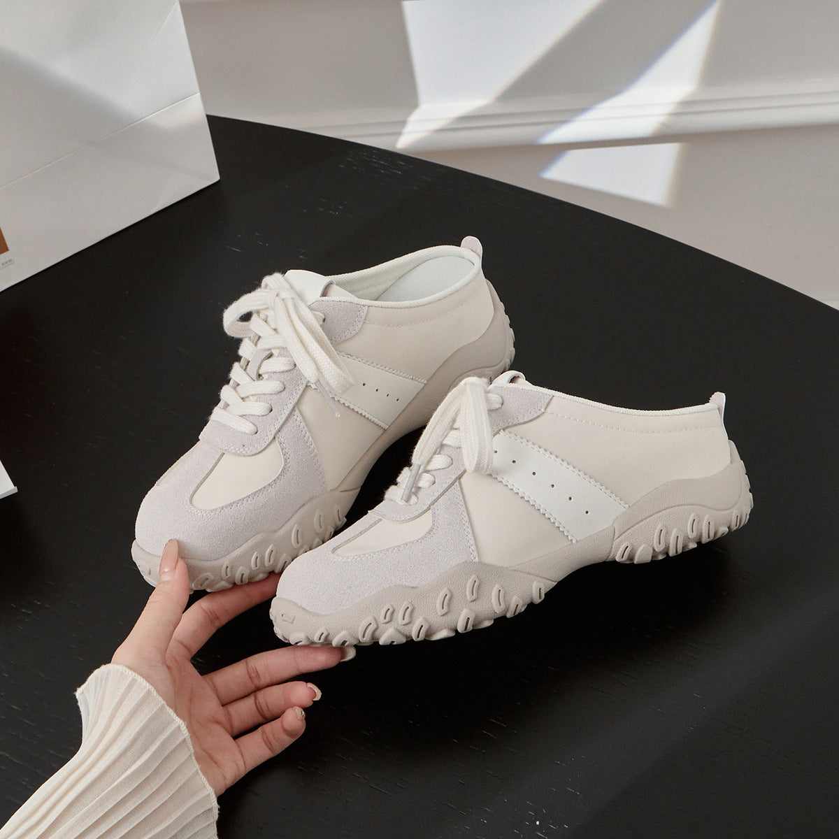Women's Genuine Elevator German Training Summer Outdoor Wear Super Popular Platform Sandals